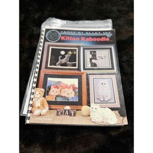 Cross Stitch Pattern Booklet: Kitten Kaboodle by Cross My Heart